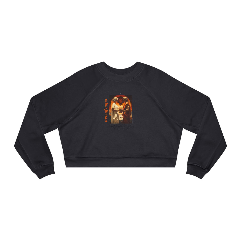 Two of Cups: Light Star Collection - Cropped Sweatshirt