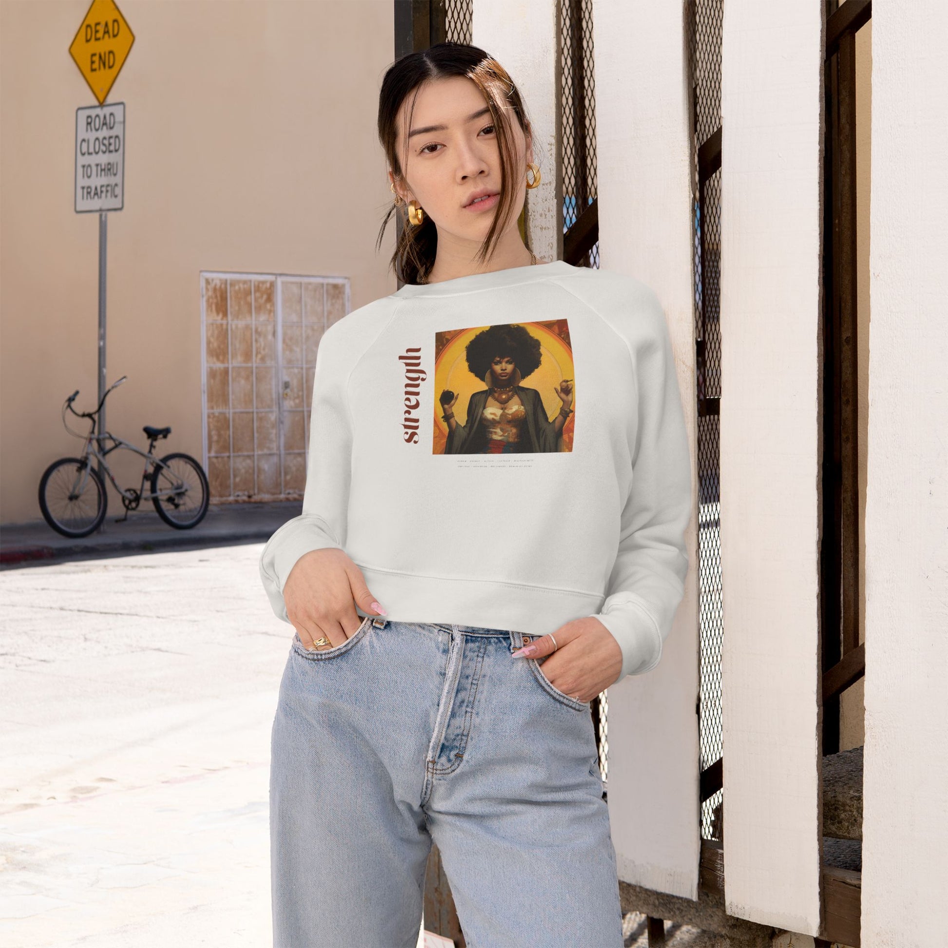 Strength - Cropped Sweatshirt
